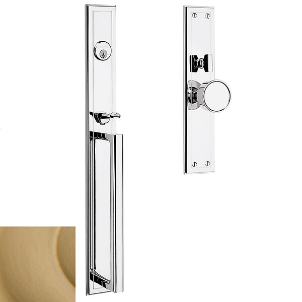 Baldwin Entry Hollywood Hills Entrance Trim Active Exterior Trim Vintage Brass - 6946.033