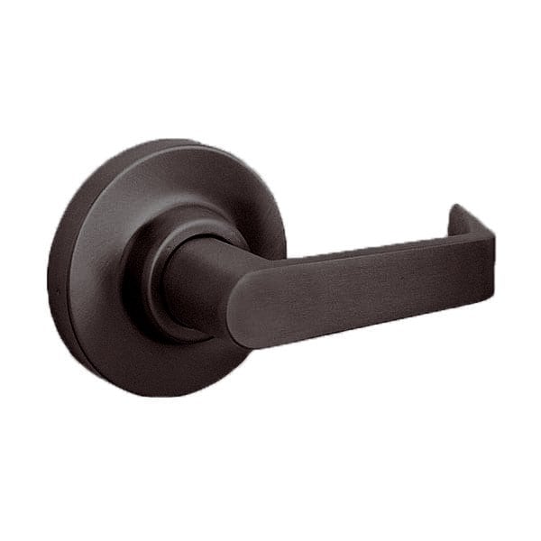 Dorma Key-In-Rectangular Lever, Passage Function, Lever Always Active, 695 Dark Bronze Finish - 8R23-695