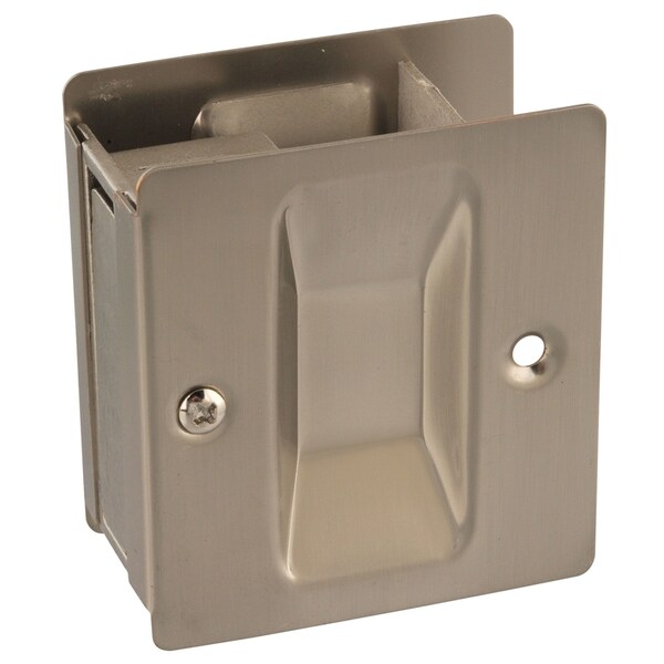 National Hardware National Hardware Satin Nickel Silver Brass Pocket Door Pull - N326-306