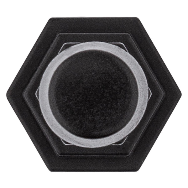 National Hardware National Hardware Powell 5/8 in. W X 3-19/32 in. L Zinc Matte Black Door Stop Mounts to door and wal - N830-530