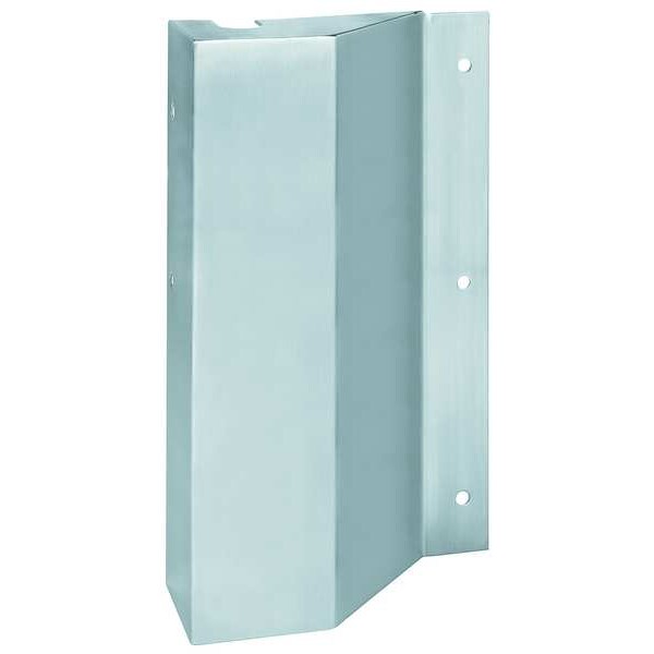 Rockwood Door Latch Protector, Stainless Steel, 10"L x 6"W - BFLG10-RH.32D