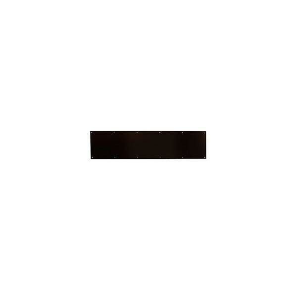 Schlage Residential Aluminum Carded 8in x 34in Kick Plate Aged Bronze Finish - SC8400PA716834