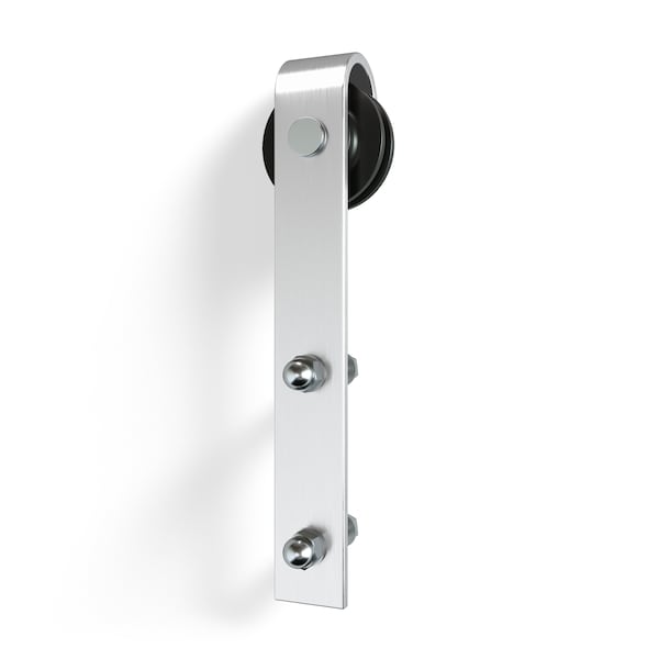 Renin 78-3/4 in Bent Strap Hardware Kit Satin Nickel - BD102K-07800-SS
