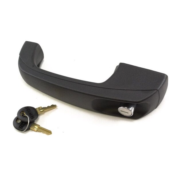 Trimark T-Handle, Pop-Up Style, Zinc Diecast Material, Black Finish, 2.75 In. Center To Center, Random - 21000-02