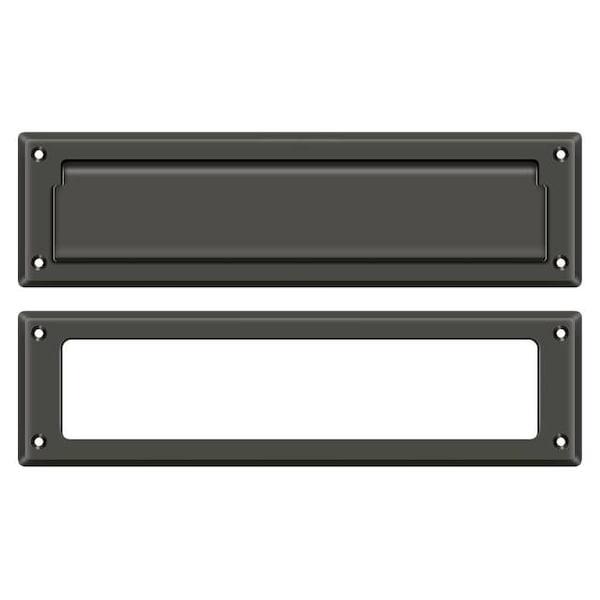 Deltana Mail Slot 13-1/8" With Interior Frame Oil Rubbed Bronze - MS211U10B