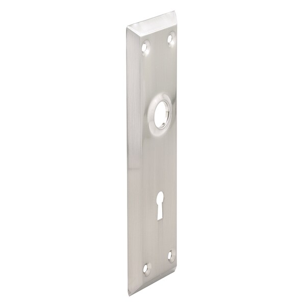 Prime-Line Door Escutcheon Plates, Satin Nickel (2 pack) - E 2718