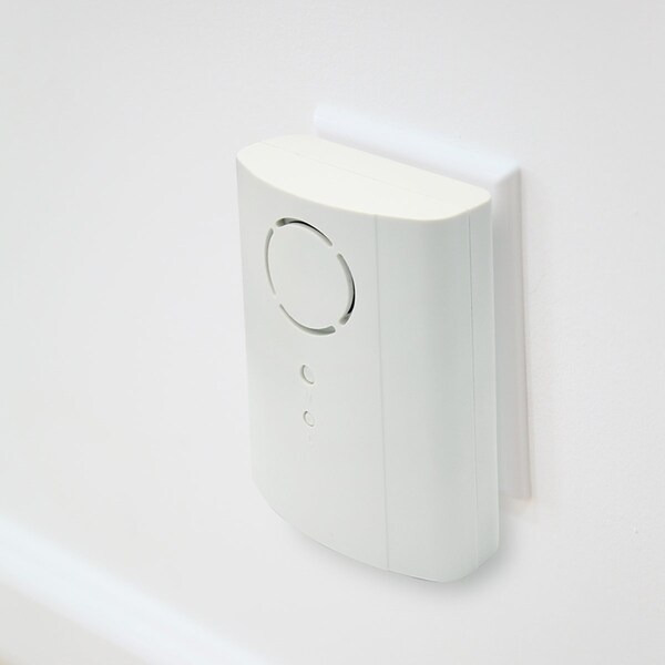 Iq America WD1040 Wireless Plugin Contemporary Door Chime with Button 2 Melody Door Bell - WD1040