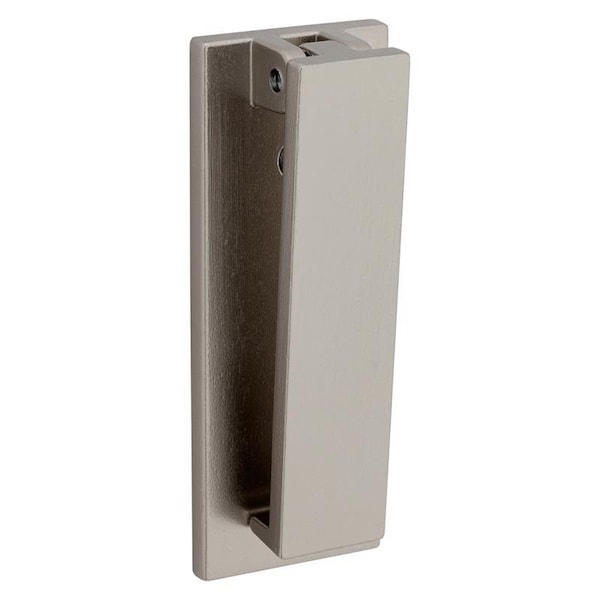 National Hardware National Hardware Reed 4.75 in. L Satin Nickel Aluminum Door Knocker - N336-704