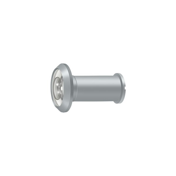 Deltana Fire Rated Door Viewer; Satin Chrome Finish - 55211U26D-UL