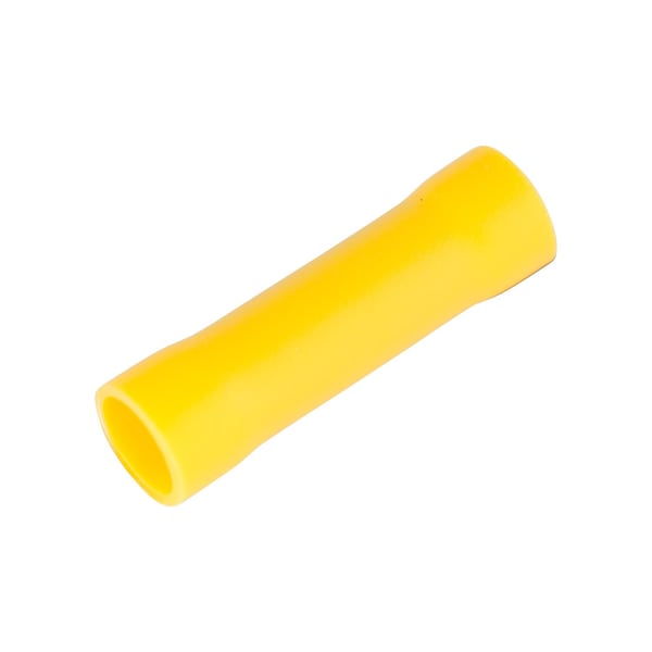 Gardner Bender Butt Splice Connector, 600 V, 12 to 10 AWG Wire, Yellow - 20-126