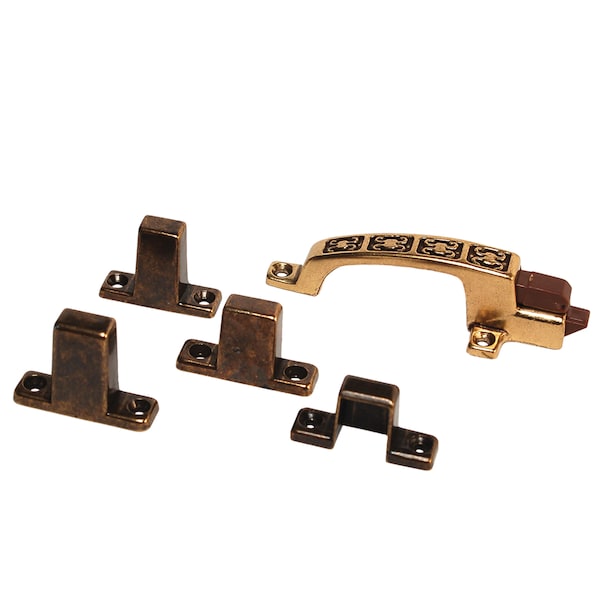 Rv Designer RV Designer H241 Positive Latch With 4 Strike Options - Bronze Finish - H241