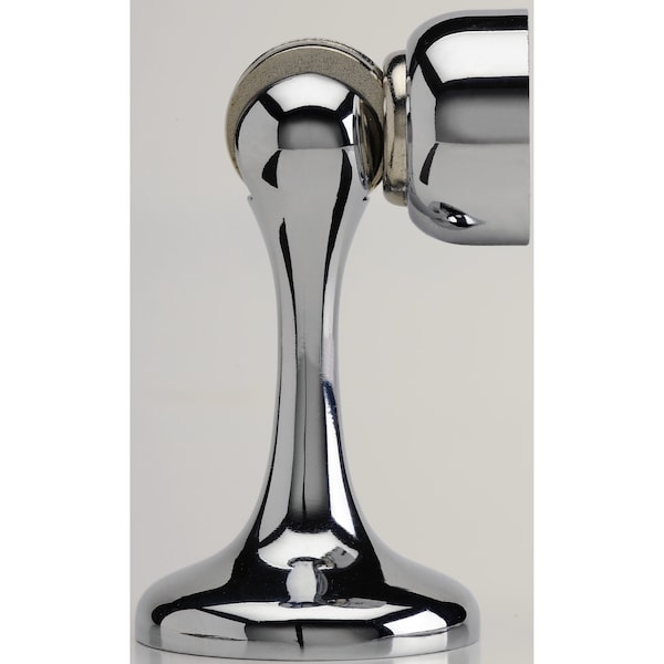Soss Magnetic Door Holder and Stop Bright Chrome Finish - MDHBUS26HS