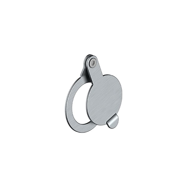 Deltana Door Viewer Cover for 55211-UL Satin Chrome Finish - 552COVERU26D