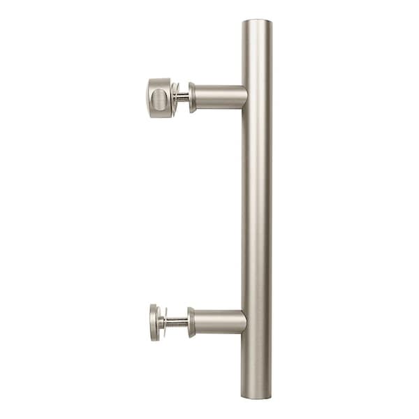 National Hardware National Hardware Madison 31/32 in. D Satin Nickel Silver Steel Pull Handle 1 pc - N700-101