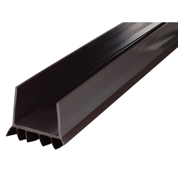 M-D Building Products M-D Building Products CINCH Brown Vinyl U-Shaped Bottom For Doors 36 in. L X 1.75 in. - 43337