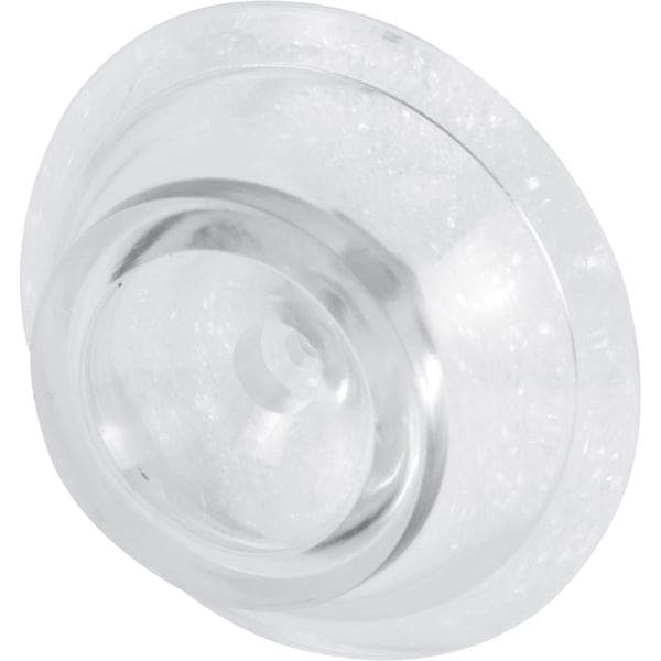 Prime-Line 2-5/16 in., Clear Vinyl, Door Stop Bumper 2 Pack - U 9004