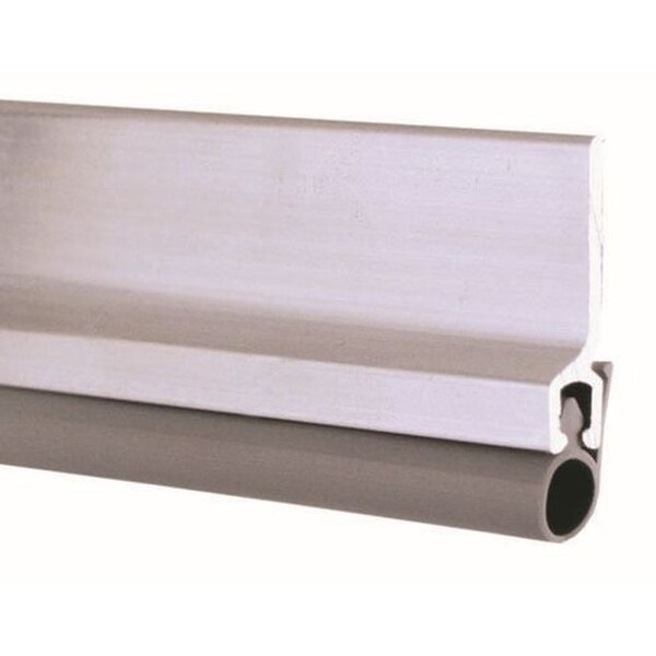 Pemko 303AV36 36" Standard Perimeter Gasketing with Vinyl Mill Aluminum - 303AV36