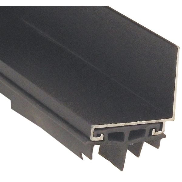 Pemko Insert Size 11/16", 1-9/32"W x 1"H x 48"L Alum. Door Bottom - 2113DV48