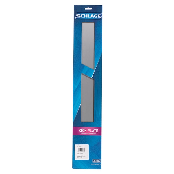 Schlage H.B. Ives 6 in. H X 30 in. L Aluminum Kickplate - C8400-PA28 6X30