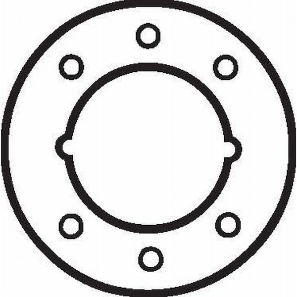 Don-Jo Hole Filler Plate for Grade 1 Key in Lever for 1-3/8" Doors 10PK - AR335605