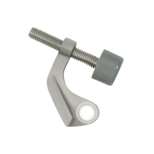Patioplus Hinge Mounted Pin Stop for Steel Hinges, Satin Nickel - Solid - PA575191
