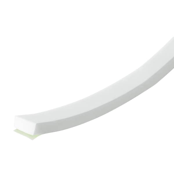 M-D Building Products 3/16 in. x 3/8 in. x 17 ft. White Foam Window Seal for Small Gaps - 02733