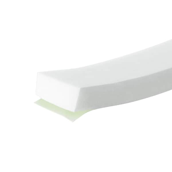 M-D Building Products 3/16 in. x 3/8 in. x 17 ft. White Foam Window Seal for Small Gaps - 02733