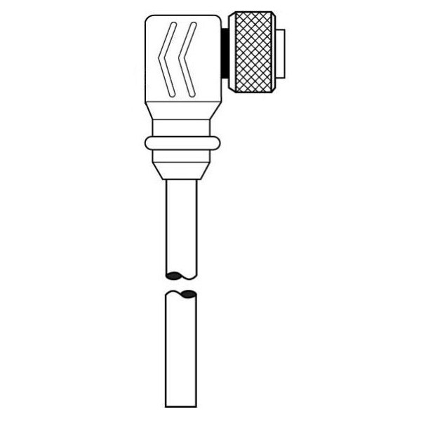 Ericson MICR-SYNC DL KEY SGL END F 90 3P 20FT PV - 73F9020F