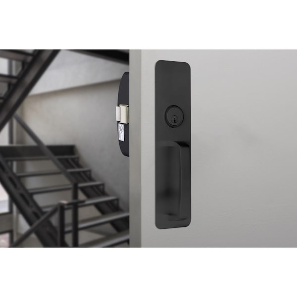 Brinks Commercial Brinks Commercial 12.25 in. L Matte Black Stainless Steel Pull Plate - BC41016