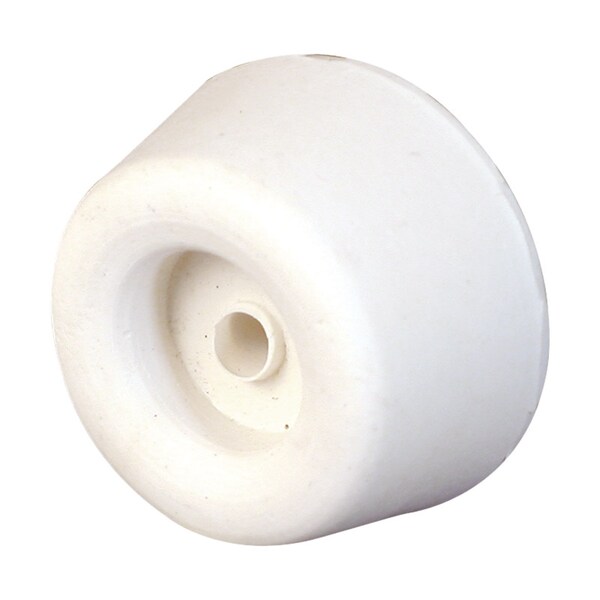 Prime-Line Prime-Line 7/8 in. D X 0.44 in. L Matte White Rubber Bumper 4 pk - 161899
