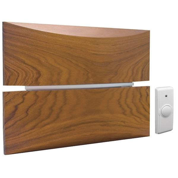 Iq America WD2830 Wireless Battery Operated Westminster Contemporary Wood Style with Pushbutton - WD2830