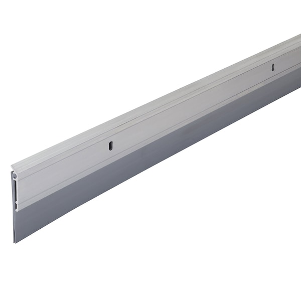 M-D Building Products 36 in. Silver Aluminum and Vinyl DENY Heavy-duty Screw-on Door Sweep - 40719