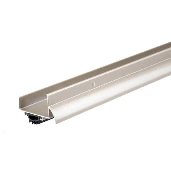 M-D Building Products 36 in. Satin Nickel Aluminum U-Shape Screw-on Under Door Seal - 49000