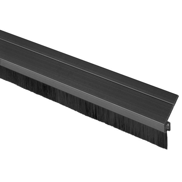 National Guard Door Frame Weatherstrip, 7 ft, Black - A626DKB-84