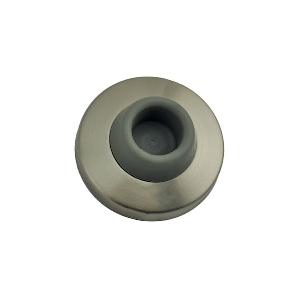 Ives Commercial Solid Brass 2-1/2in Concave Wall Bumper Satin Nickel Finish - WS406407CCV15