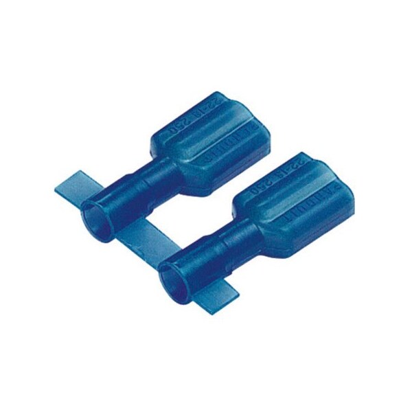 Panduit Female Disconnect, Nyln fully Insul, 16-14, DNF14-250FIB-3K, PK 3000 - DNF14-250FIB-3K
