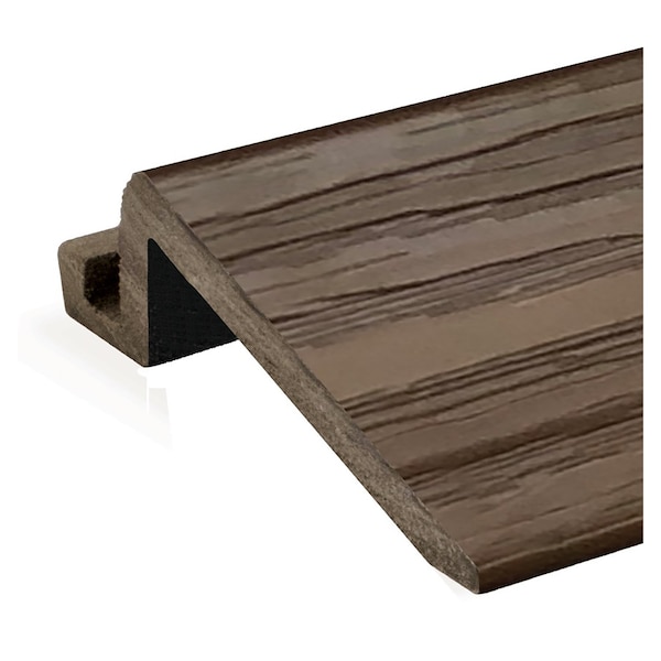 Aura Aura 1 in. H X 3 in. W X 24 in. L Prefinished Walnut Polystyrene Floor Transition - DST-004-WN01