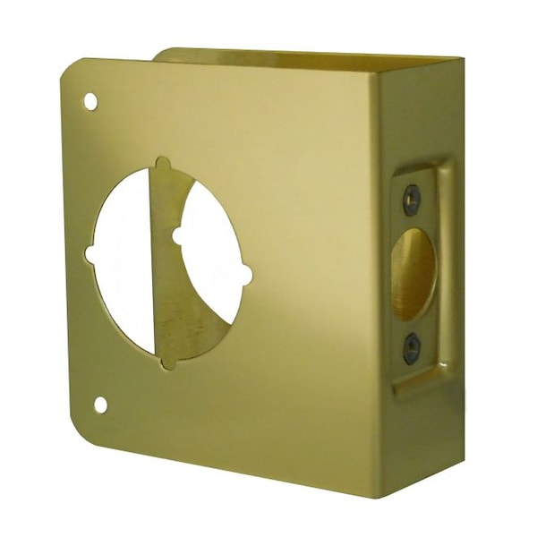 Don-Jo Classic Wrap Around for Cylindrical Door Lock with 2-1/8" Hole with 2-3/4" Backset and 1-3/4" Door - CW81PB