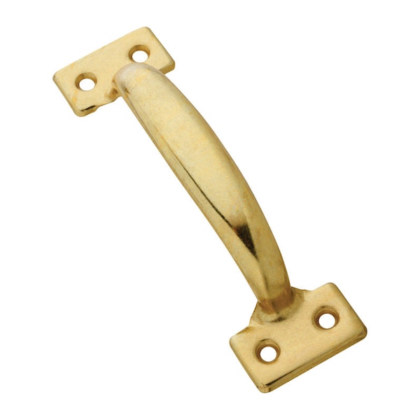 National Hardware National Hardware 6-1/2 in. L Brass Gold Steel Utility Pull - N116-764