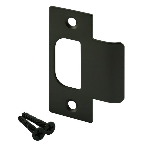 Prime-Line Tee Strike for Schlage Locks with Screws, Classic Bronze Finish (Single Pack) - E 2788
