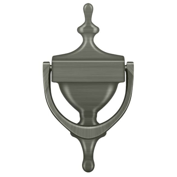 Deltana Door Knocker, Victorian Antique Nickel - DK7356U15A