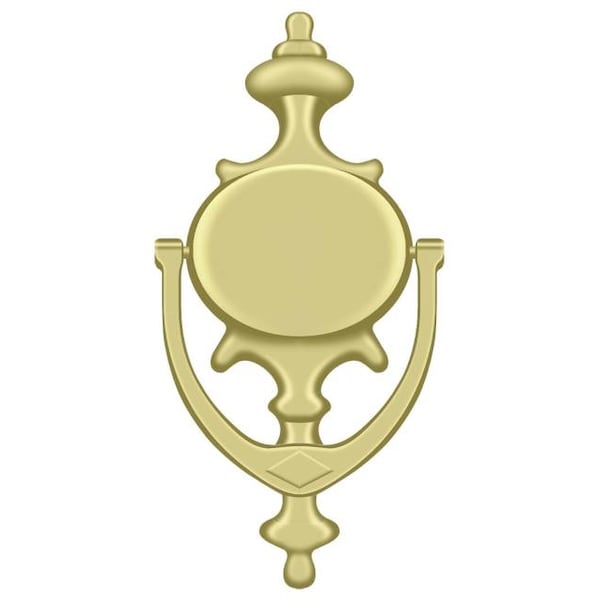 Deltana Door Knocker, Imperial Bright Brass - DK854U3