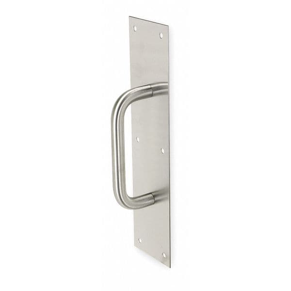 Rockwood Door Pull Plate, Stainless Steel, 16"L x 4"W, 0.05" Proj. - 102 X 70C.32DBIO