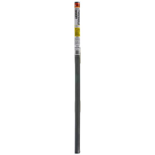 Thermwell Products RV-45H Gray Vinyl Threshold Insert - 763094