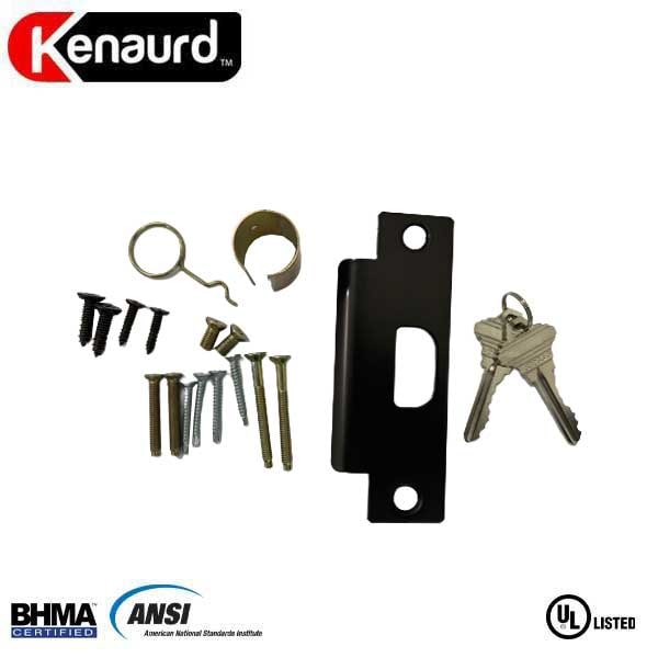 Kenaurd Kenaurd: Commerical handle grade 2 no keys, 70mm latch, No 6 STYLE- PRIVACY - KCL261-ORB-PR