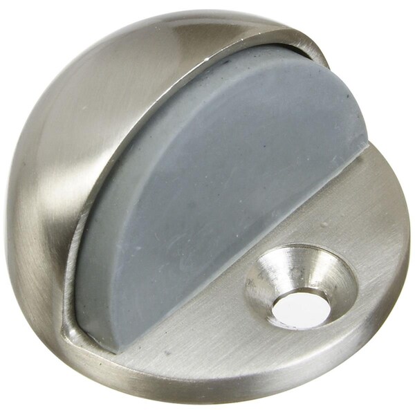 National Mfg Satin Nickel Floor Door Stop - 5006613