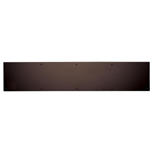 Propation 8 x 34 in. Kick Plate Vis Pack, Dark Bronze Powder Coat - PR1630002