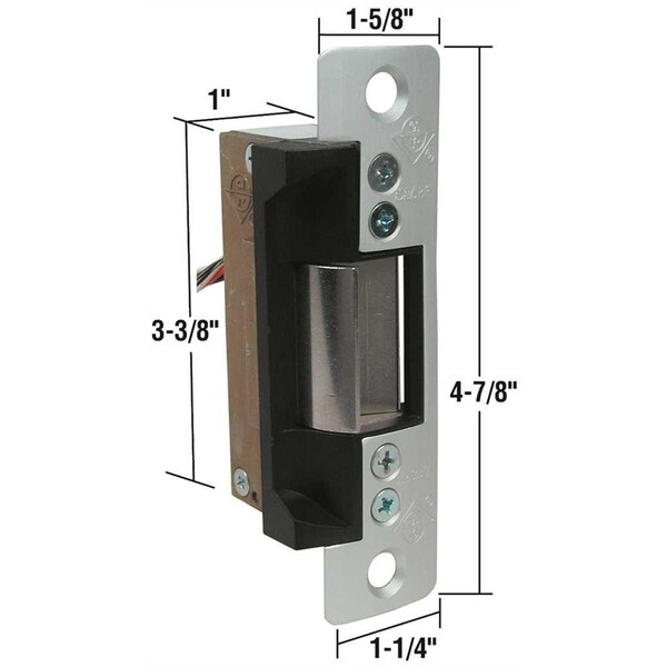 Invernadero 12Vdc 7100 Series Electric Release Strike for Door - IN3528782