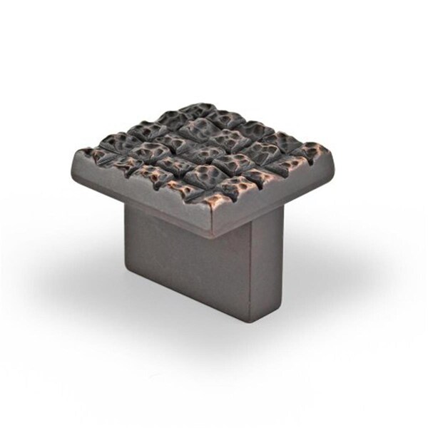 Topex Mosaic Design Square Knob- Venetian Bronze- 25 x 25 mm - P2046.16RBS