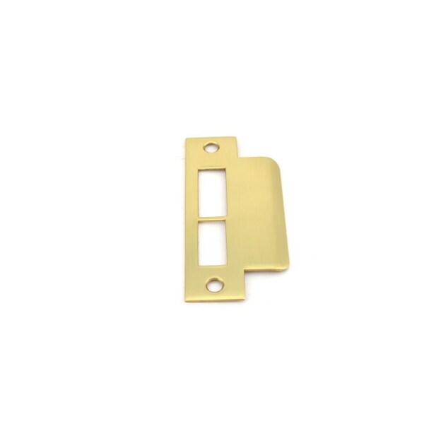 Baldwin Satin Brass with Brown Strikes Satin Brass with Brown - 6339.060.R158